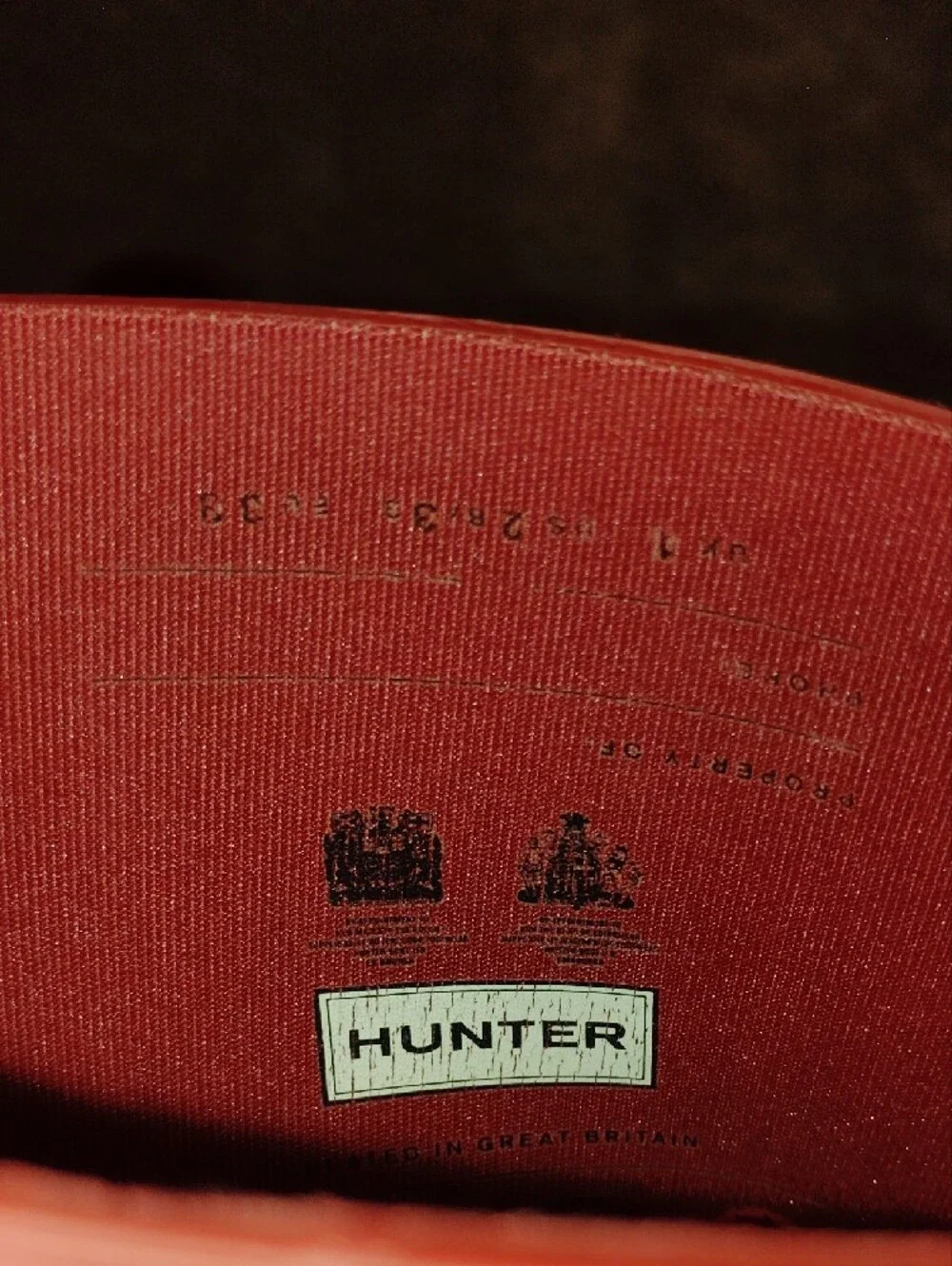 Hunter Matte Red Tall Waterproof Rain Boots